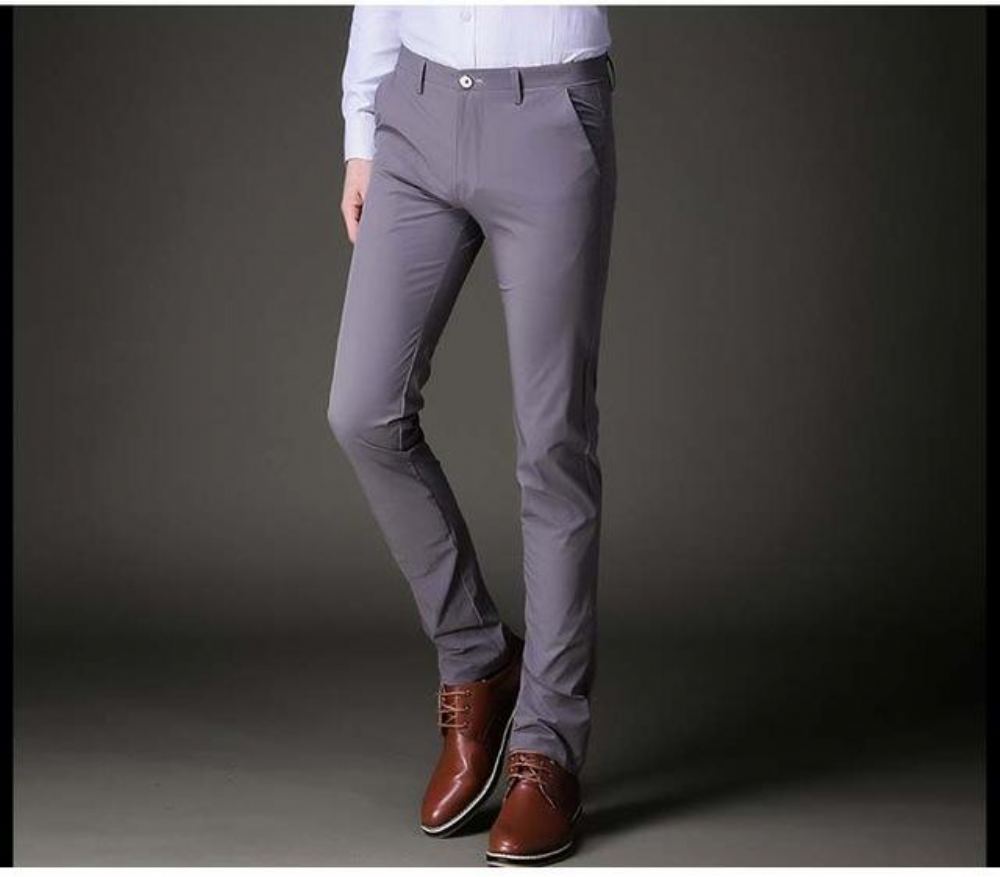 Slim Fit Stretch Housut