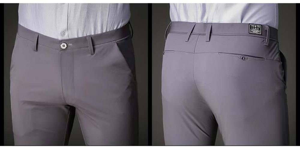 Slim Fit Stretch Housut