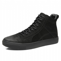 High Top Aitoa Nahkaa Lenkkarit