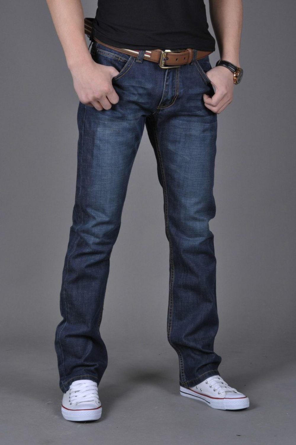 Denim Casual Blue Farkut