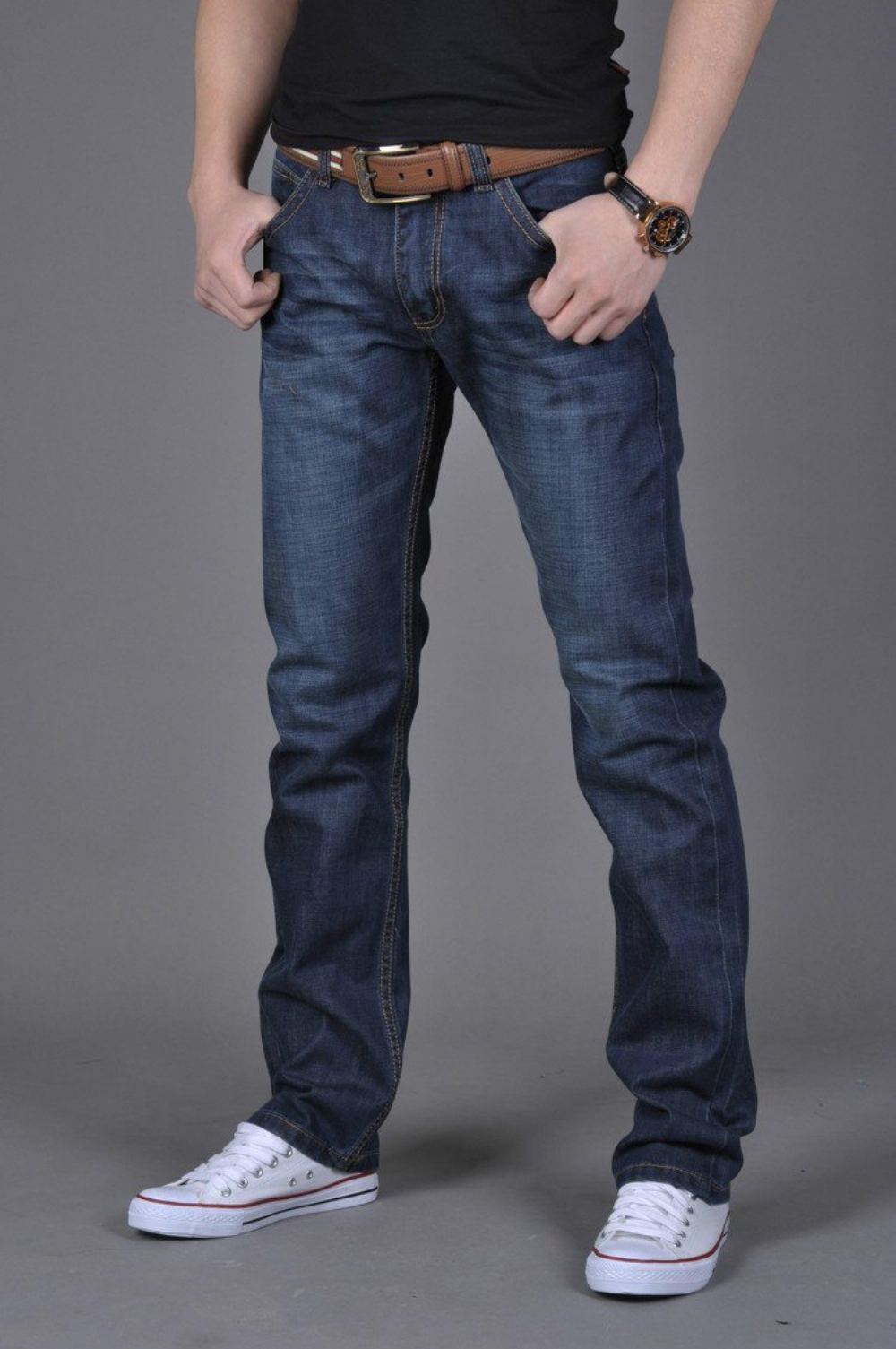 Denim Casual Blue Farkut