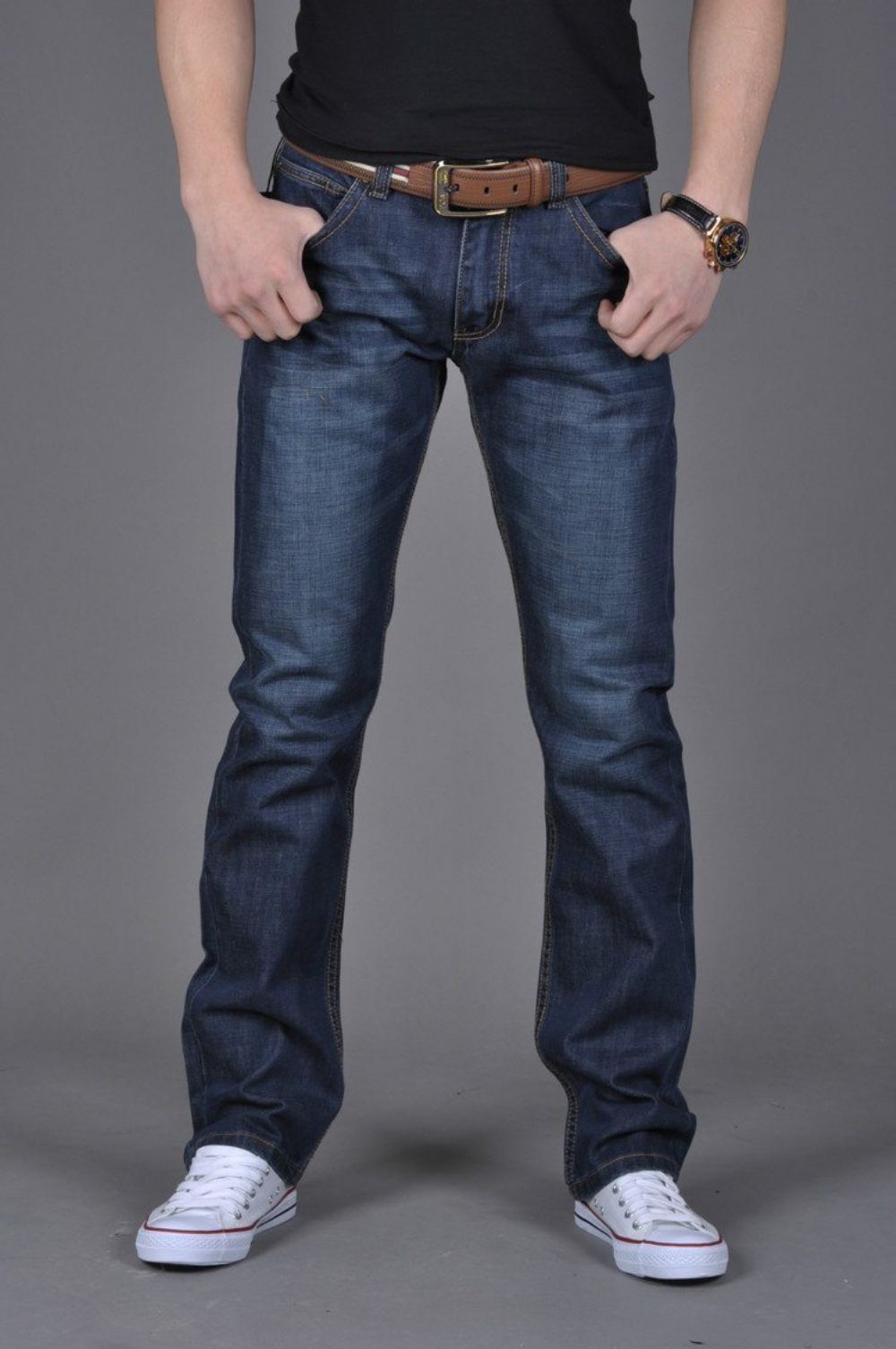 Denim Casual Blue Farkut