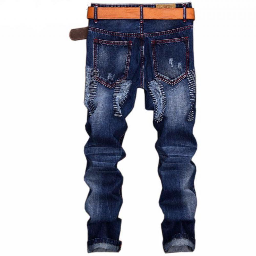 Denim Repilliset Slim Farkut