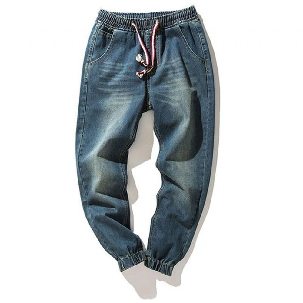 Denim Stretch Harem Farkut