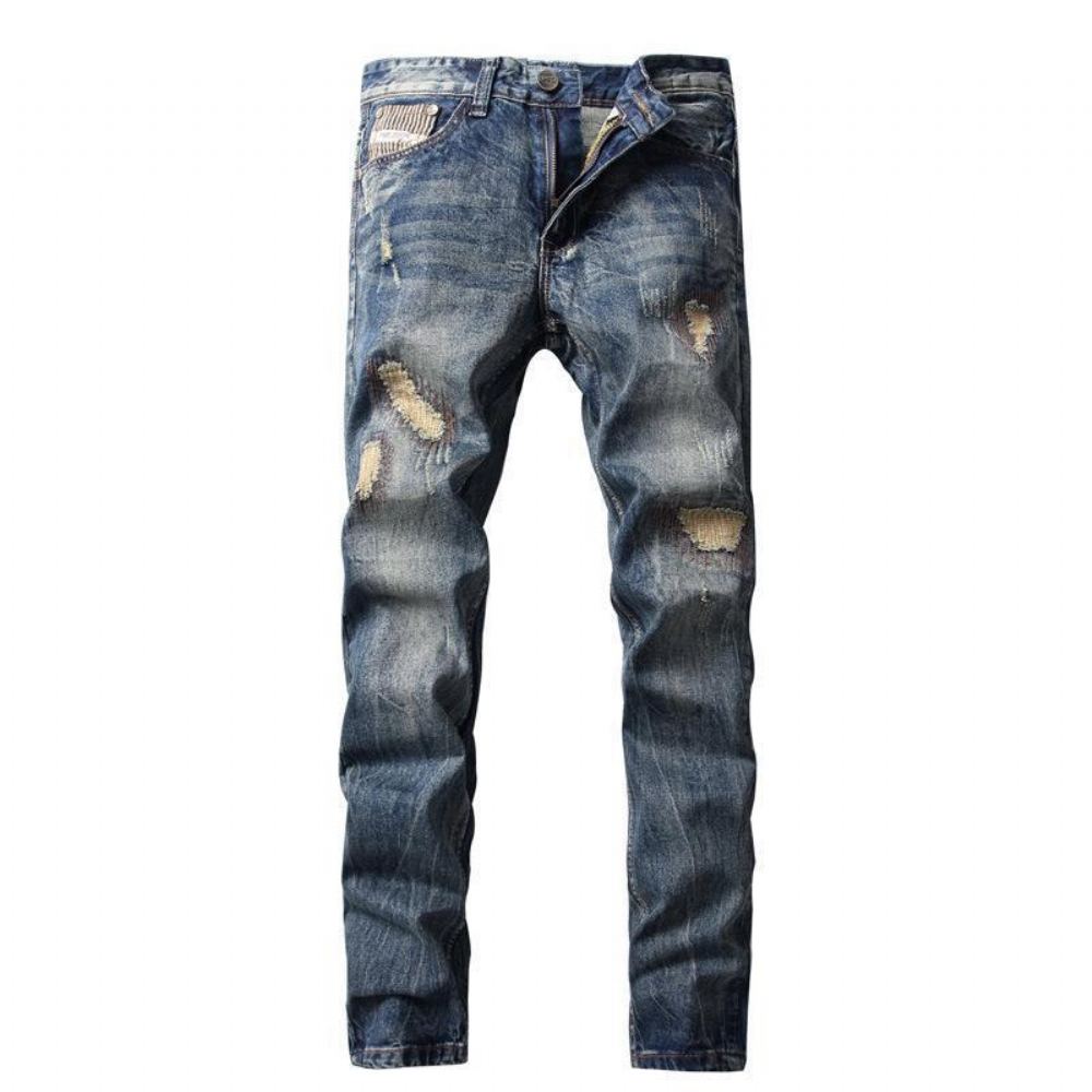 Miesten Farkut Merkki Cotton Jeans