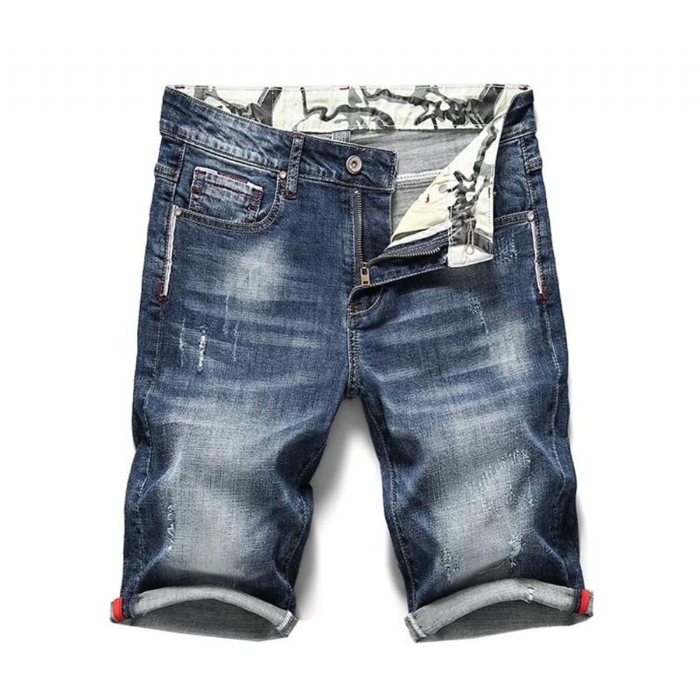 Miesten Farkut Summer Trend Stretch Jean Short