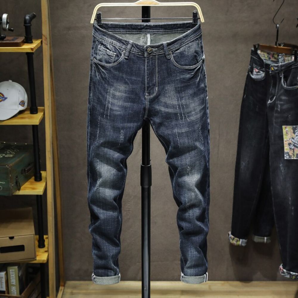 Syksyn Muoti Slim Denim Farkut