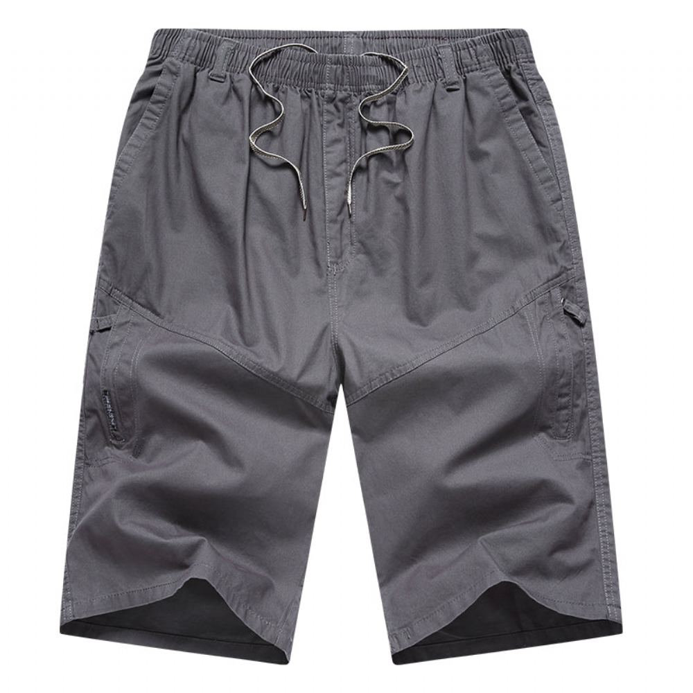 Miesten Shortsit Hengittävä Fashion Multi Pocket Cargo Short