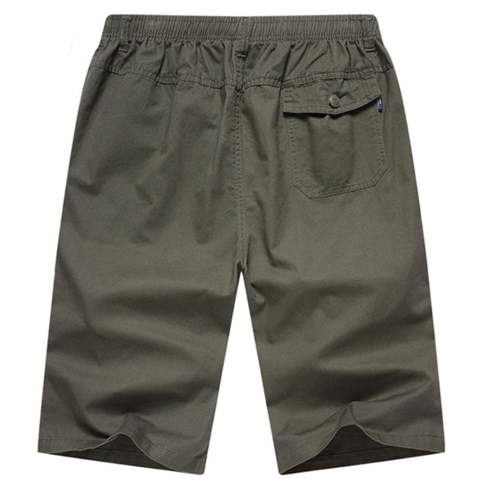 Miesten Shortsit Hengittävä Fashion Multi Pocket Cargo Short