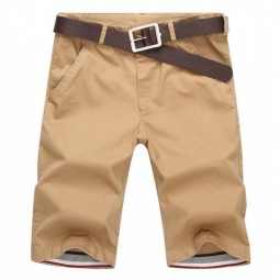 Miesten Shortsit Ohut Bermuda Masculina Rantashortsit