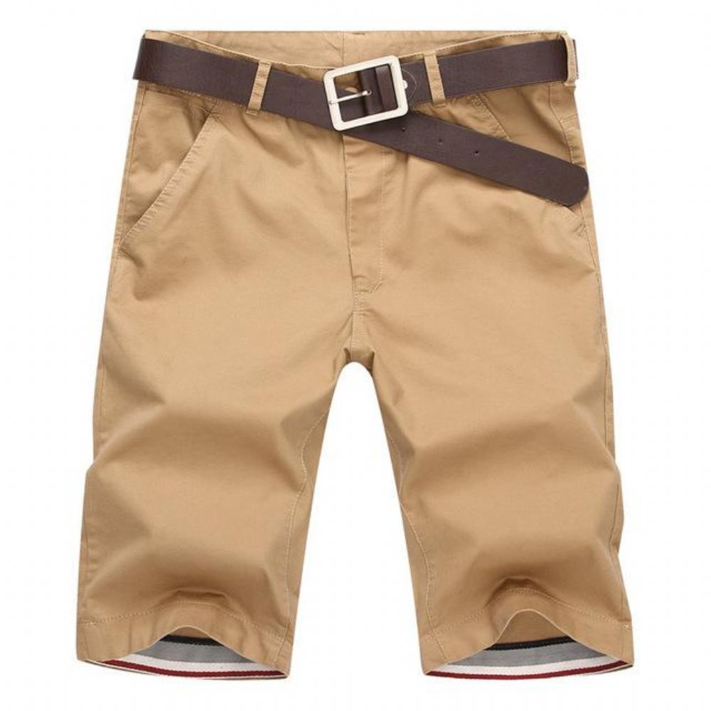 Miesten Shortsit Ohut Bermuda Masculina Rantashortsit