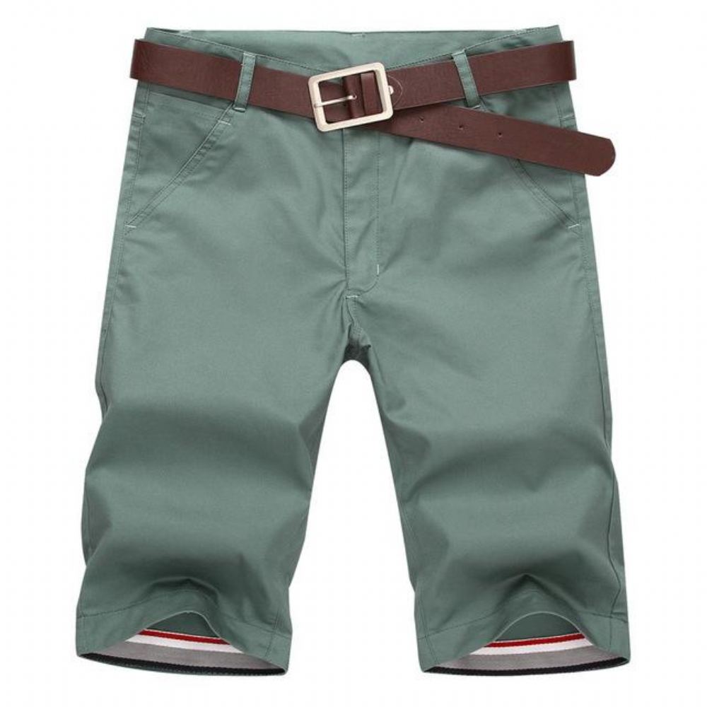 Miesten Shortsit Ohut Bermuda Masculina Rantashortsit