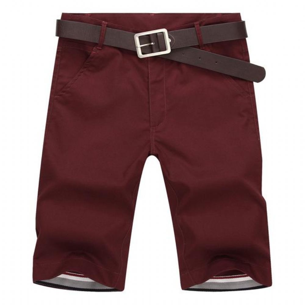 Miesten Shortsit Ohut Bermuda Masculina Rantashortsit