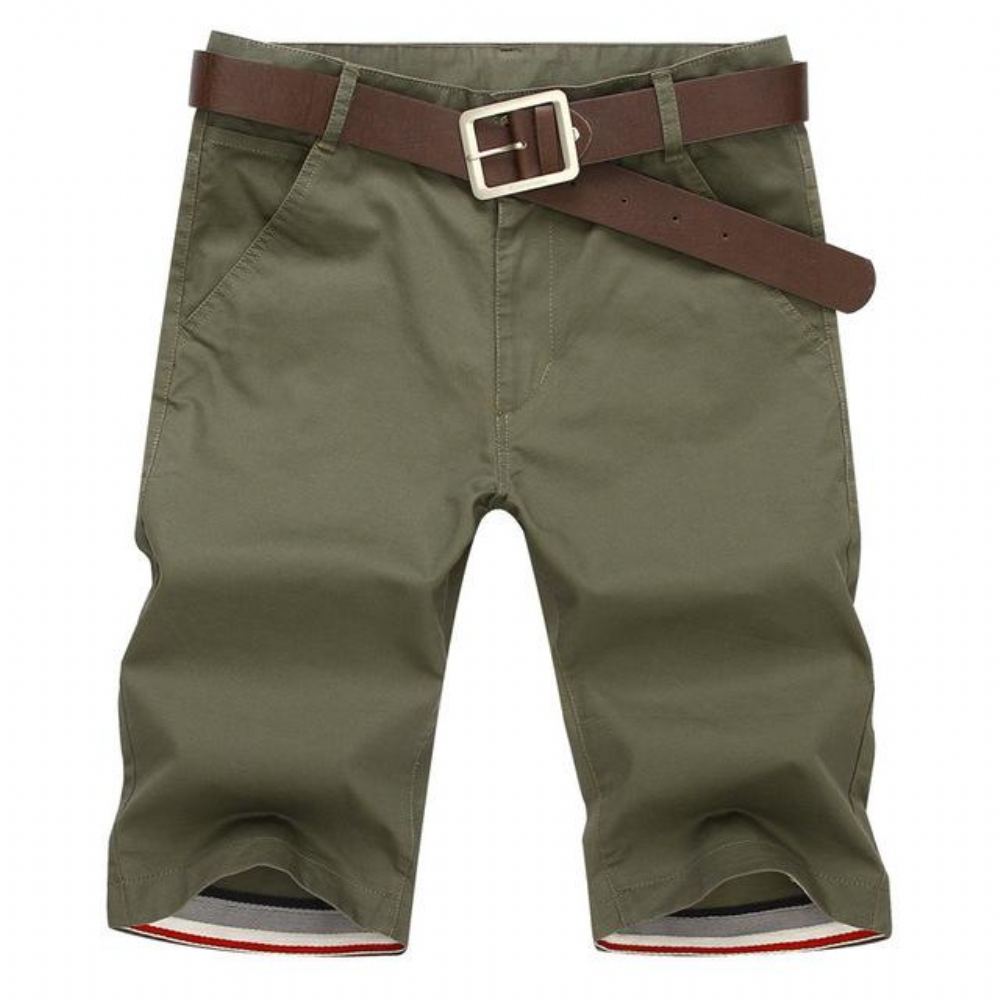 Miesten Shortsit Ohut Bermuda Masculina Rantashortsit