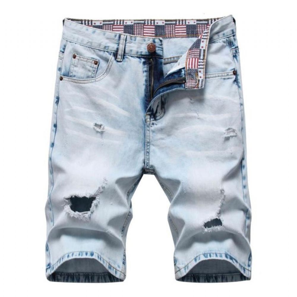 Revityt Bermuda Fashion Cotton Jeans Shortsit