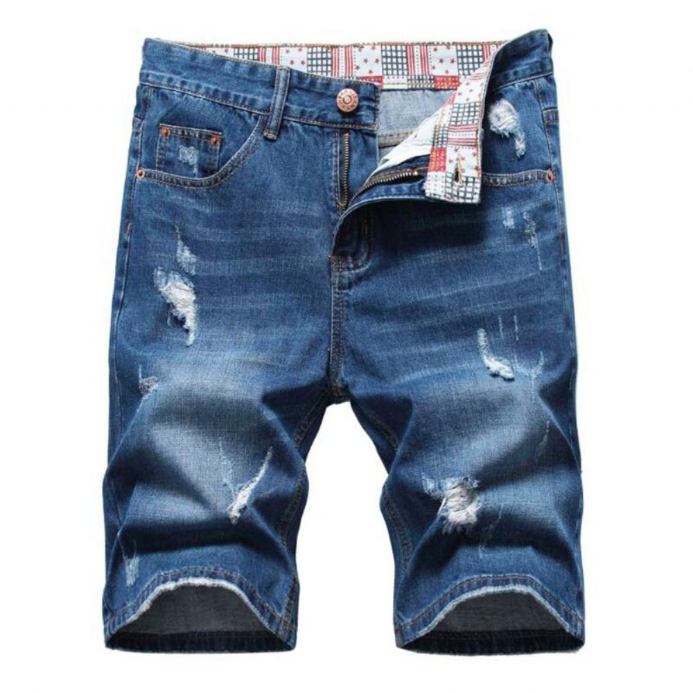 Revityt Bermuda Fashion Cotton Jeans Shortsit