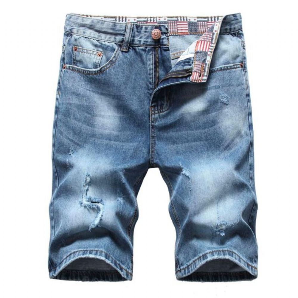 Revityt Bermuda Fashion Cotton Jeans Shortsit