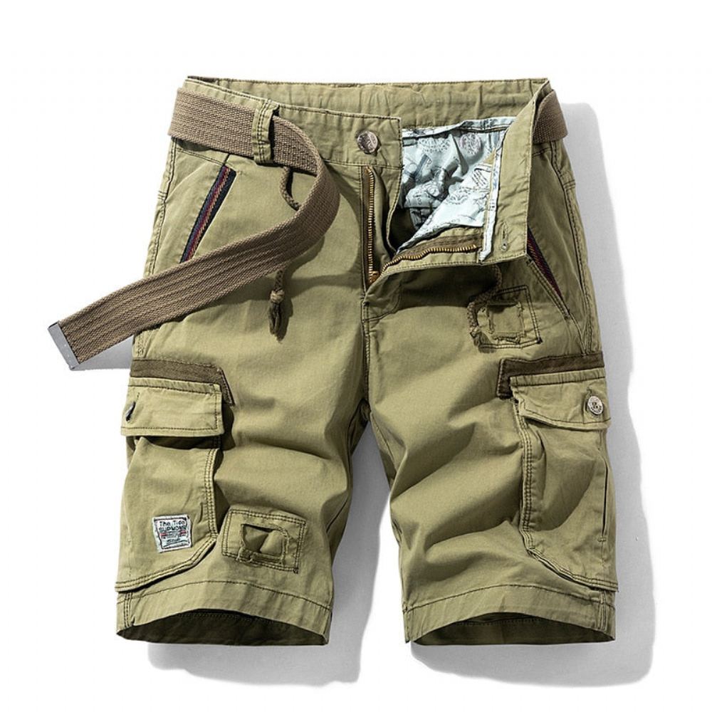 Shortsit Miesten Casual Cargo Multi-pocket Military Short Shortsi