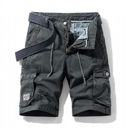 Shortsit Miesten Polvipituinen Multi-pocket Tactical Cargo Short