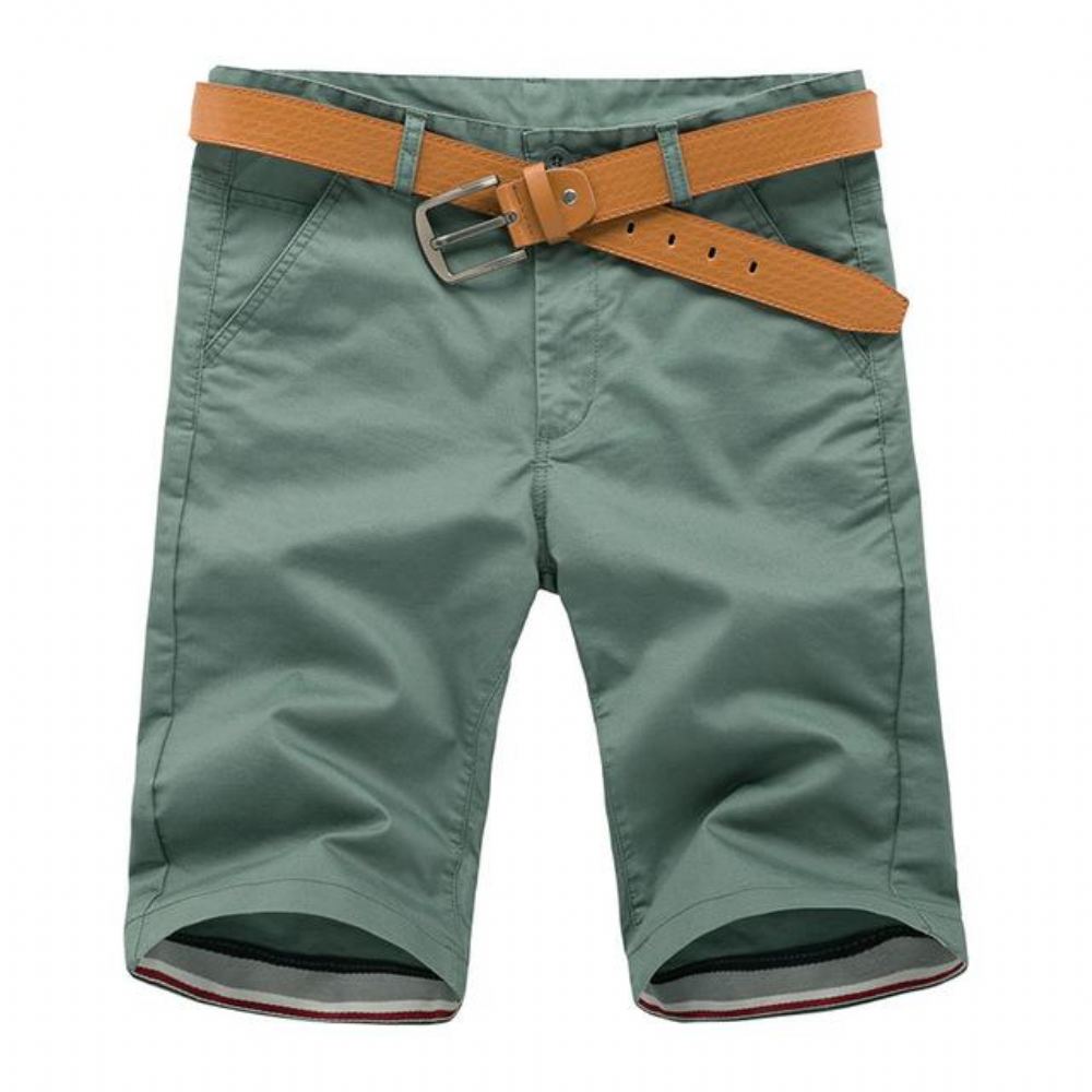 Shortsit Miesten Puuvillainen Bermuda Cargo Short