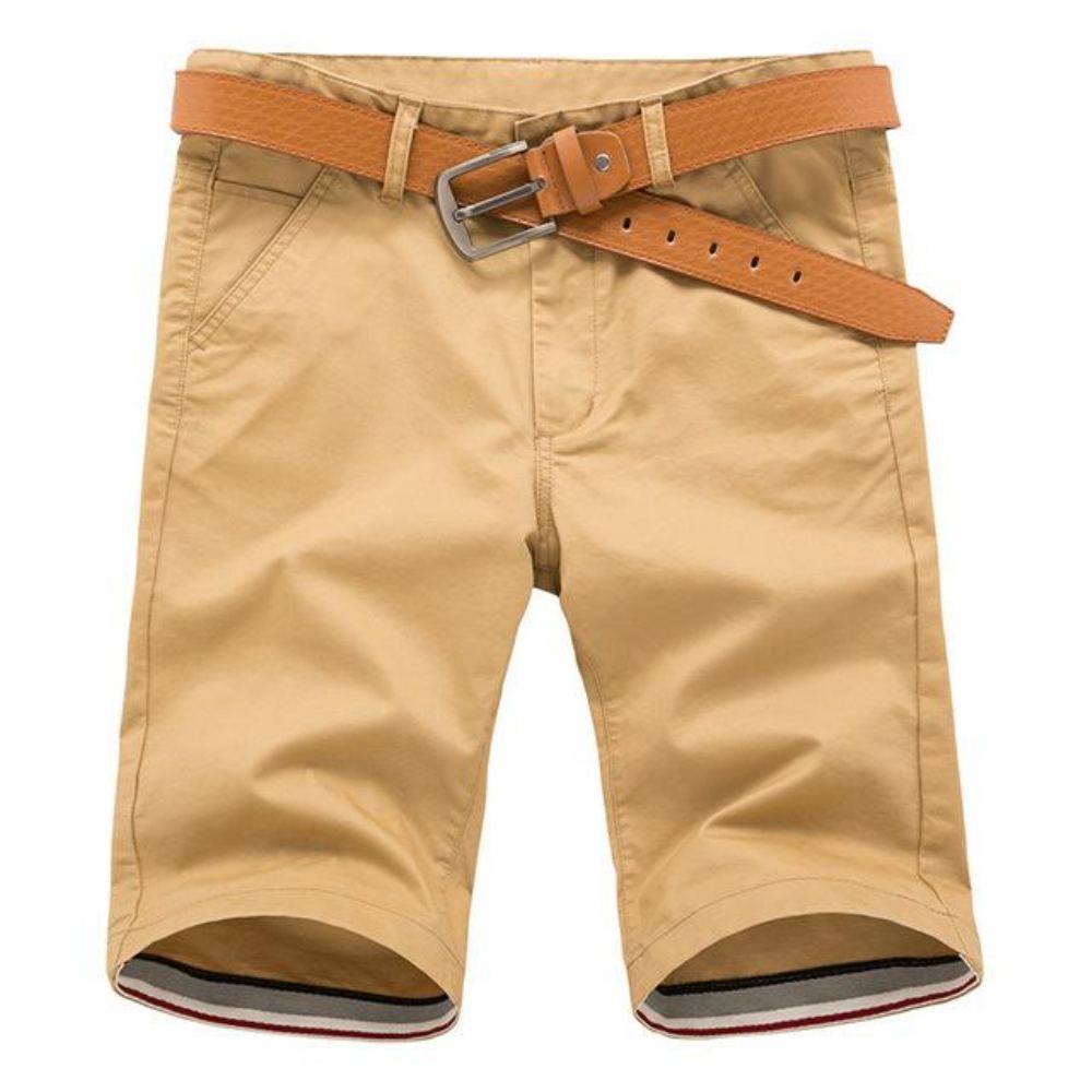 Shortsit Miesten Puuvillainen Bermuda Cargo Short