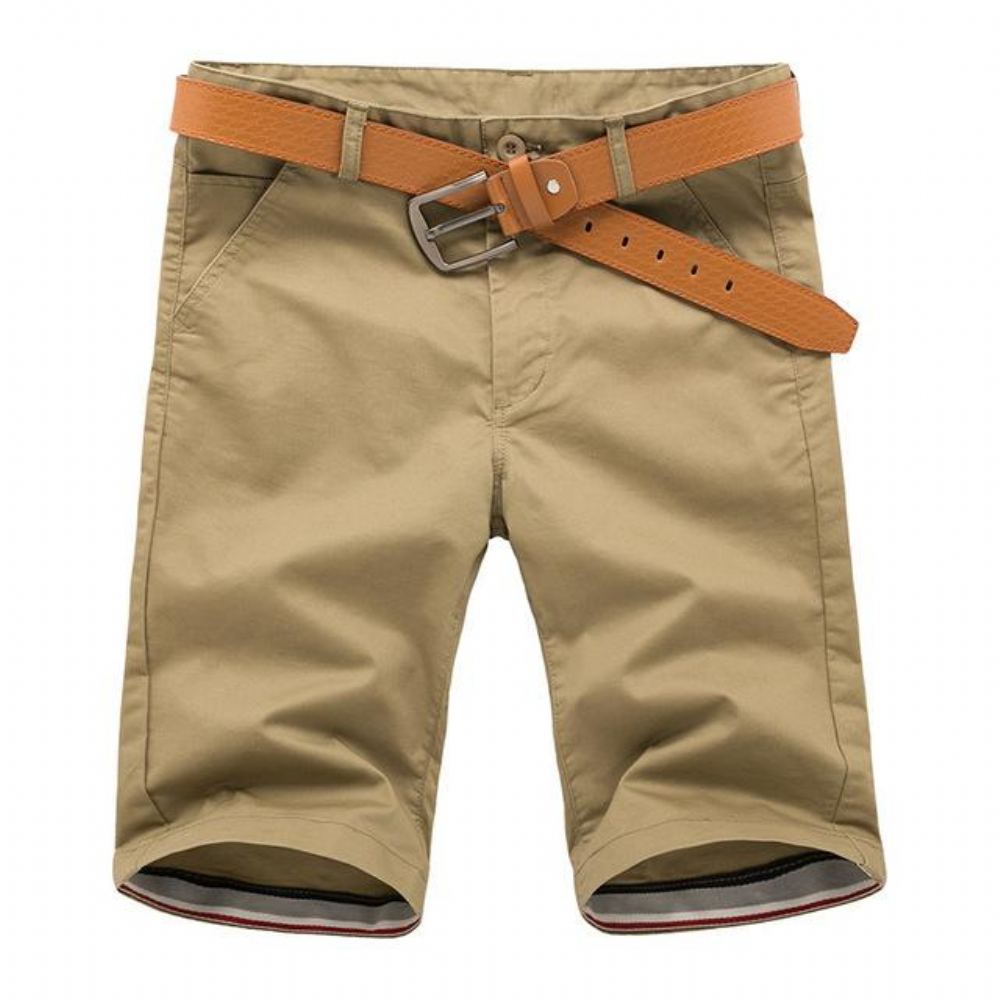 Shortsit Miesten Puuvillainen Bermuda Cargo Short