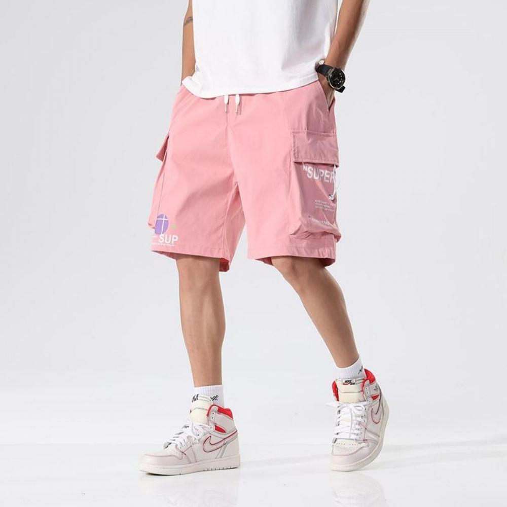 Shortsit Miesten Streetwear Baggy Breathable Beach Short