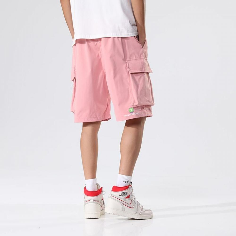 Shortsit Miesten Streetwear Baggy Breathable Beach Short