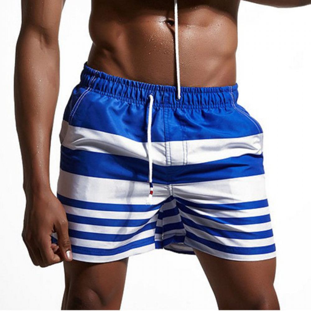 Stripe Beach Wear Shortsit